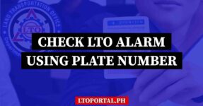 How To Check Lto Alarm Online