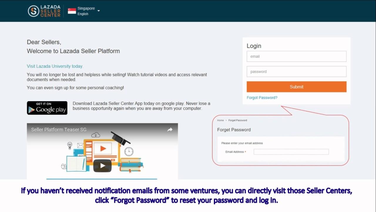 Lazada Seller Center Login Lazada Seller Center Login