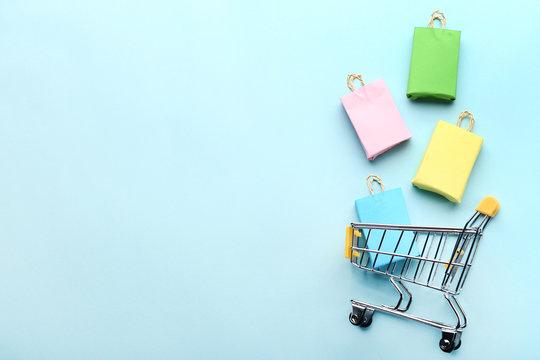 background shopping online