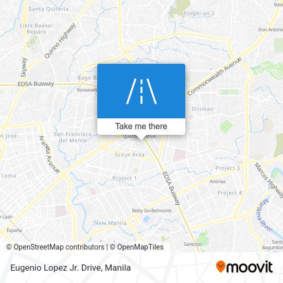 Eugenio Lopez Dr Diliman Quezon City Metro Manila street