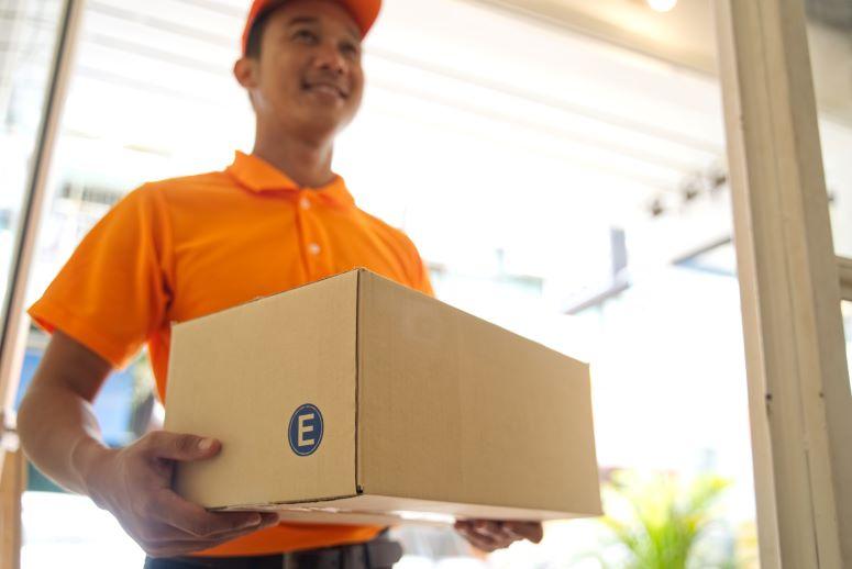 entregador Shopee