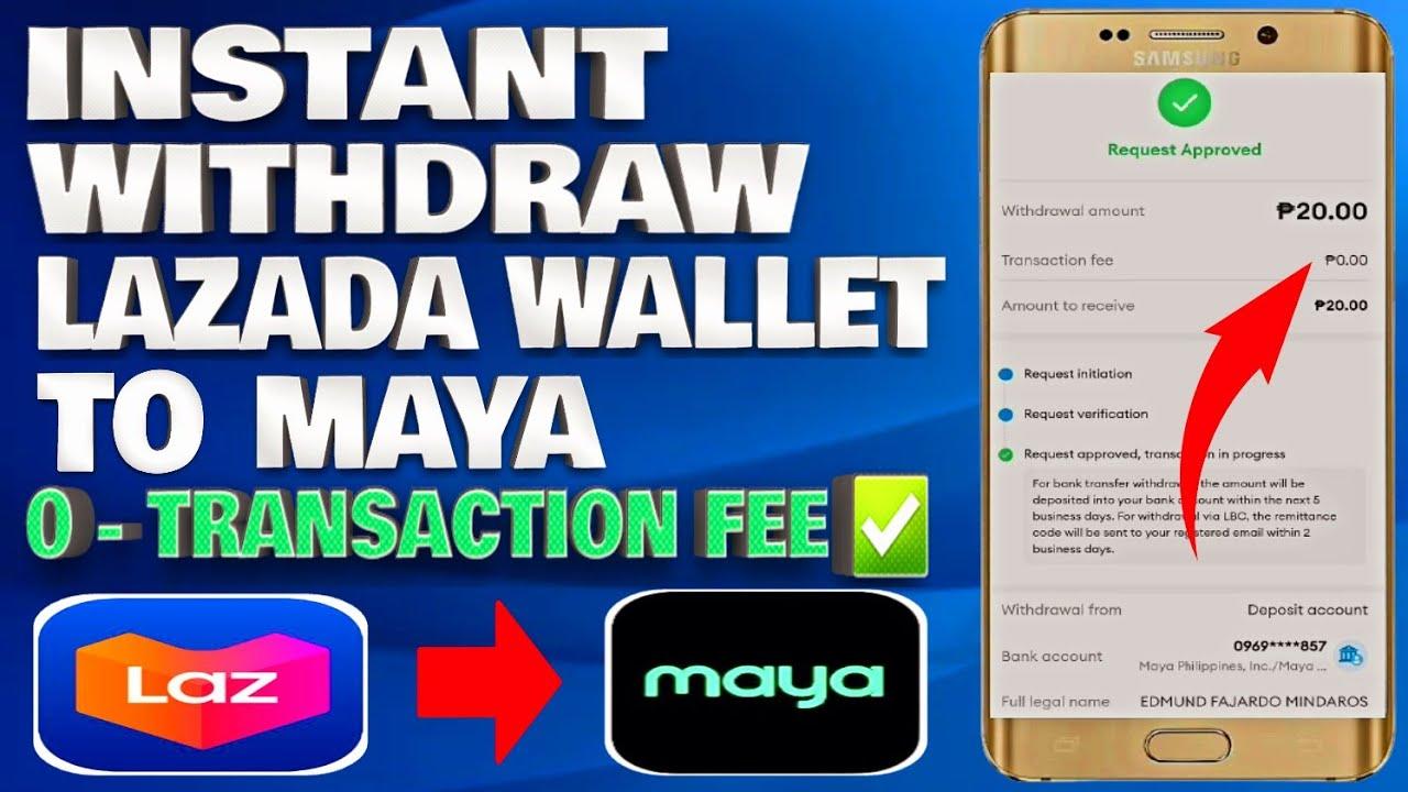 Lazada Wallet to Maya