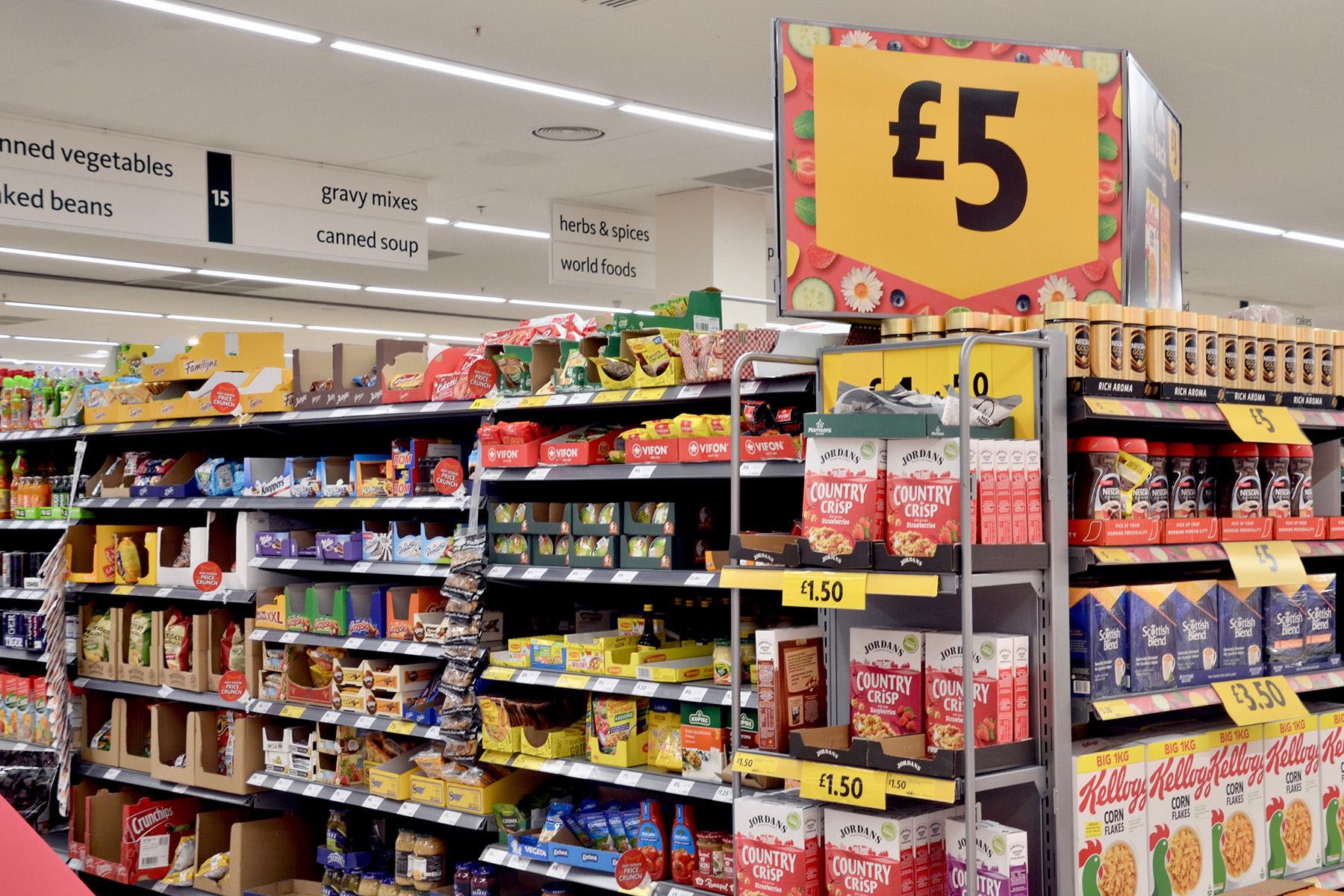 British grocery stores